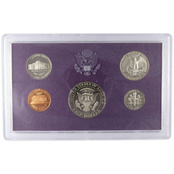 1987 Proof Set U.S. Mint Original Government Packaging OGP Collectible - Picture 3 of 4